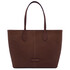 Essenza Leather shoulder bag Dark Brown