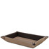 Leather valet tray Light Taupe