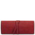Leather jewellery case Red