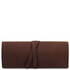 Leather jewellery case Dark Brown