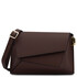 TL Bag Leather shoulder bag Chocolate