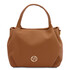 Nora Soft leather handbag Cognac