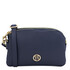 Lily Soft leather shoulder bag Dark Blue