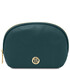 Vera Soft leather toiletry case Teal
