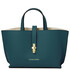 Agatha Leather handbag Teal