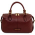 Ribelle Soft leather duffle bag Bordeaux