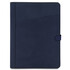 Adriano Leather document case with button closure Dark Blue