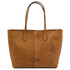 Essenza Leather shoulder bag Natural