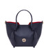Legame Leather handbag - Small size Dark Blue