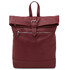 London Soft leather backpack Bordeaux