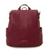 TL Bag Soft leather backpack Bordeaux