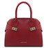 Coccola Leather handbag Red