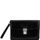 Borseta din piele naturala Tuscany Leather neagra Max