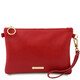Plic dama din piele rosu aprins, Tuscany Leather, TL Bag Soft