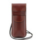 Etui ochelari piele maro Tuscany Leather