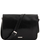Geanta barbati din piele neagra Tuscany Leather, FreestyleS