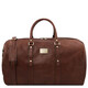 Francoforte Exclusive Leather Weekender Travel Bag Brown