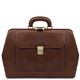 Leonardo Exclusive leather doctor bag Brown
