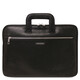 Caserta Document Leather briefcase Black