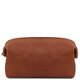Smarty Leather toiletry bag - Small size Natural