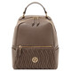 Chantilly Soft leather backpack Dark Taupe