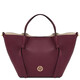 Legame Leather shopping bag - Large size Bordeaux