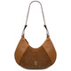 Goccia Leather hobo bag Cognac