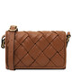 Tarte Leather shoulder bag Cognac