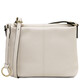 TL Bag Soft leather shoulder bag White