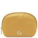 Vera Soft leather toiletry case Pastel yellow