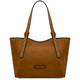 Libra Leather shoulder bag Natural