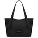 Libra Leather shoulder bag Black