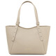 Libra Leather shoulder bag Beige
