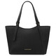 Libra Leather shoulder bag Black