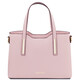 Olimpia Leather tote - Small size Ballet Pink