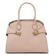 Coccola Leather handbag Nude