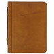 Costantino Leather document case with handle Natural