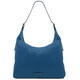 Plenia Leather shopping bag Denim