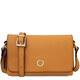 Biscuit Soft leather shoulder bag Apricot