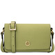 Biscuit Soft leather shoulder bag Lime Green