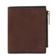 Exclusive leather wallet for men Dark Brown