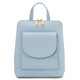 TL Bag Small leather backpack for women Light Blue