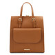 TL Bag Leather Backpack for Women Cognac
