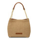 TL Bag Raffia bucket bag Cognac