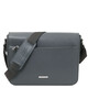 Messenger Saffiano leather messenger bag Grey