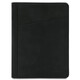 Augusto Leather document case with ring binder Black