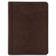 Augusto Leather document case with ring binder Dark Brown