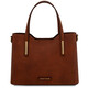 Olimpia Leather tote Brown