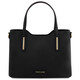 Olimpia Leather tote Black