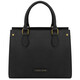 Dama Leather handbag Black